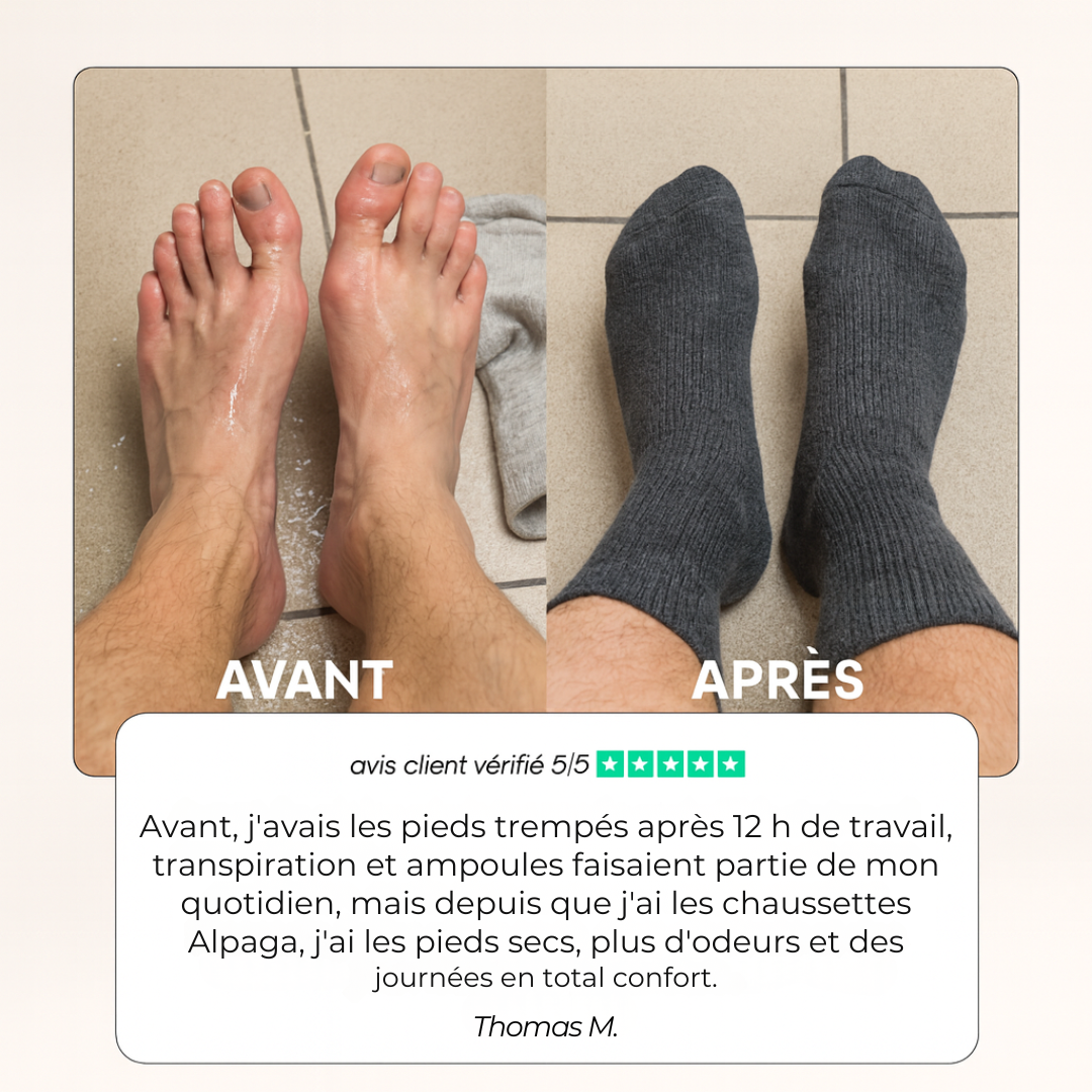 Chaussettes en alpaga