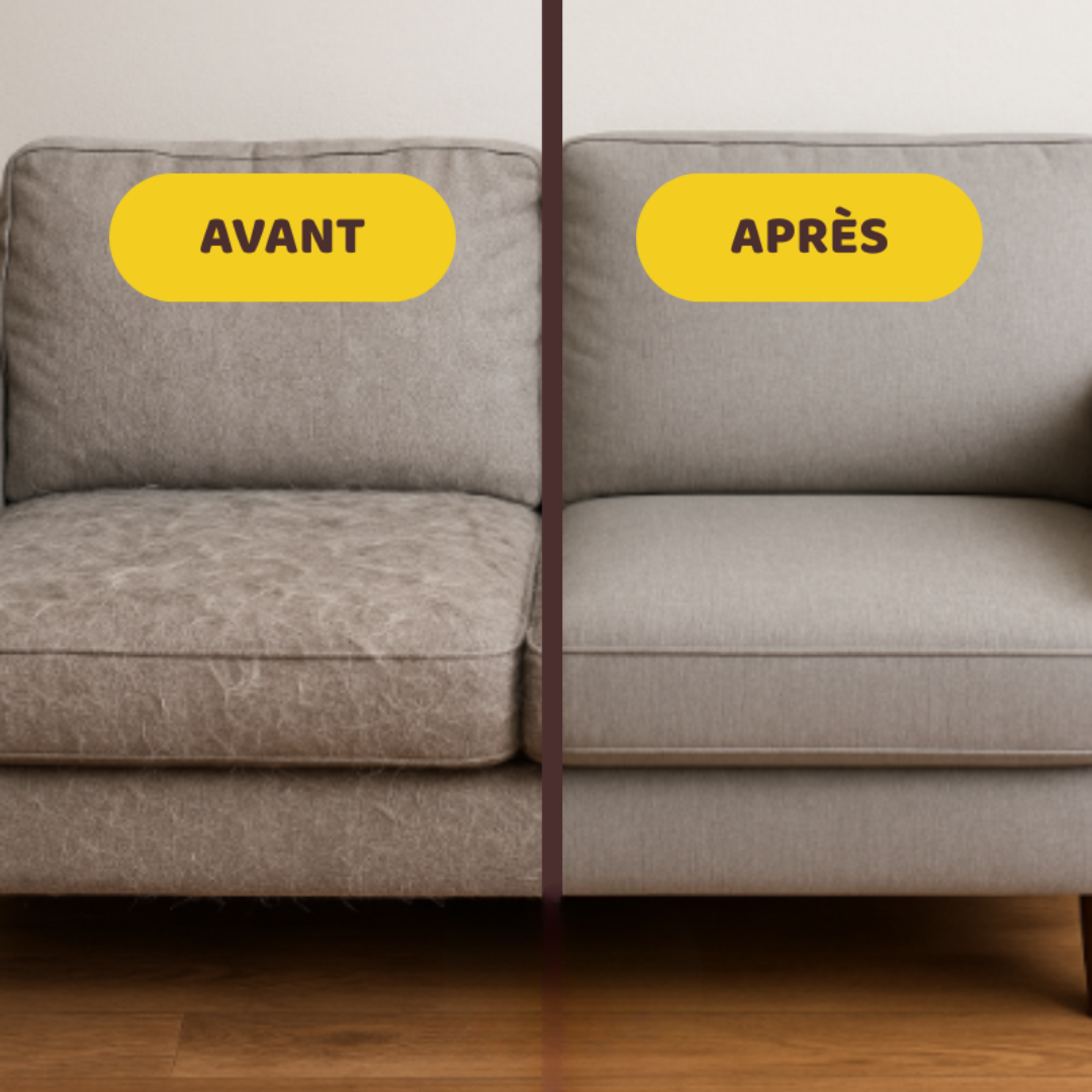 Wiederverwendbarer Handschuh zum einfachen Entfernen von Tierhaaren