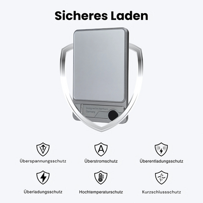 Magnetische Powerbank mit Display