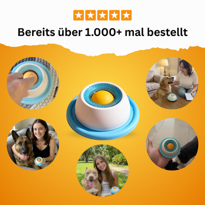 Interaktives Spielzeug für Hunde, das übermäßiges Fressen verhindert
