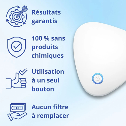 Éliminateur d'odeurs portable
