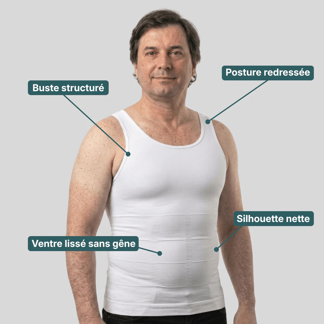 Débardeur Effet Sculptant Homme