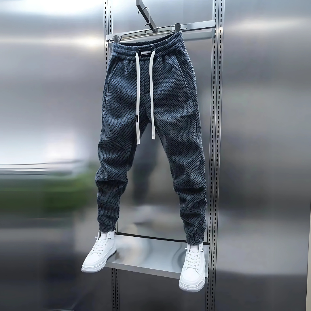 Moderne Freizeithose mit Muster – Bequem und Stylisch
