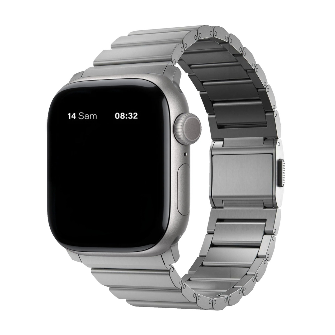 Titanarmband für eine Smartwatch
