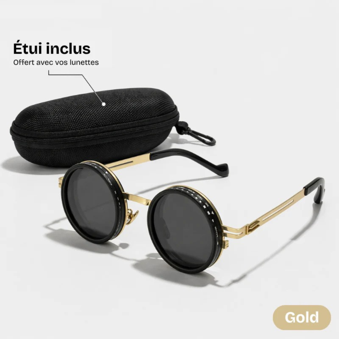 Lunettes de Soleil Polarisées à Teinte Ajustable