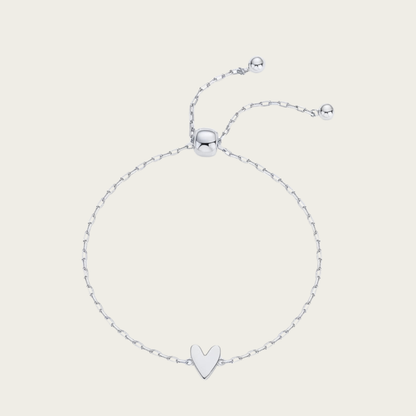 Armband mit bezaubernden Herzen, vergoldet