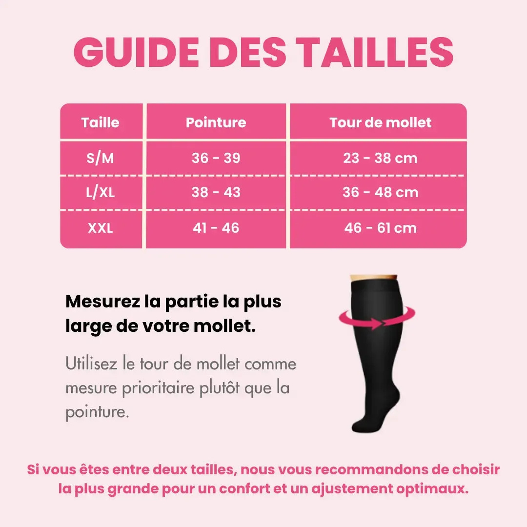 Chaussettes de Compression Confort+