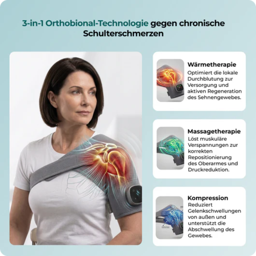 3-in-1-Massagegerät zur Linderung von Schulterschmerzen