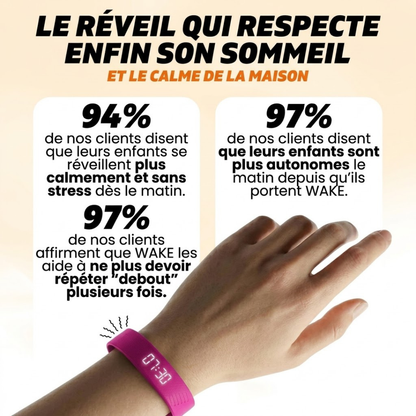 Vibrierendes Weckarmband für Kinder