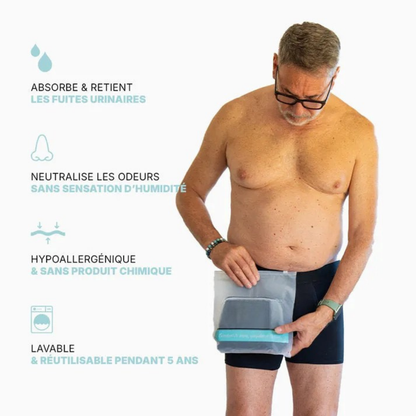 Boxer d’incontinence ultra-absorbant