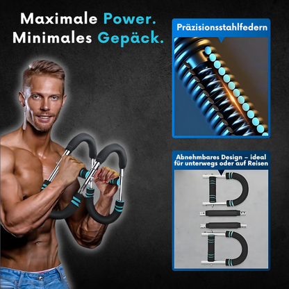 Barre de musculation à résistance réglable