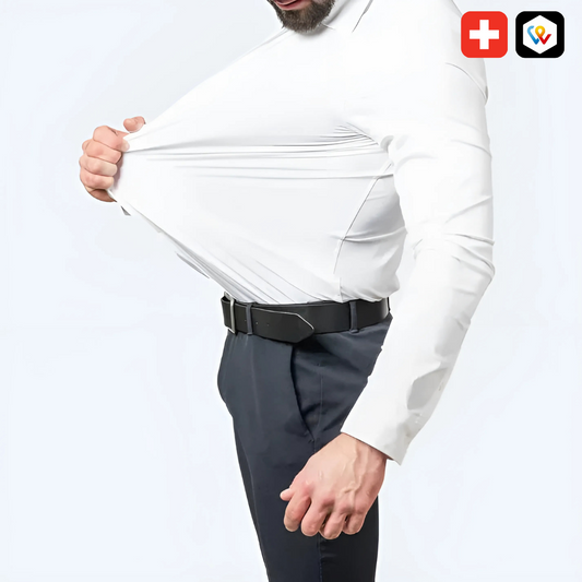 Chemise Homme Infroissable Coupe Slim Confort Stretch