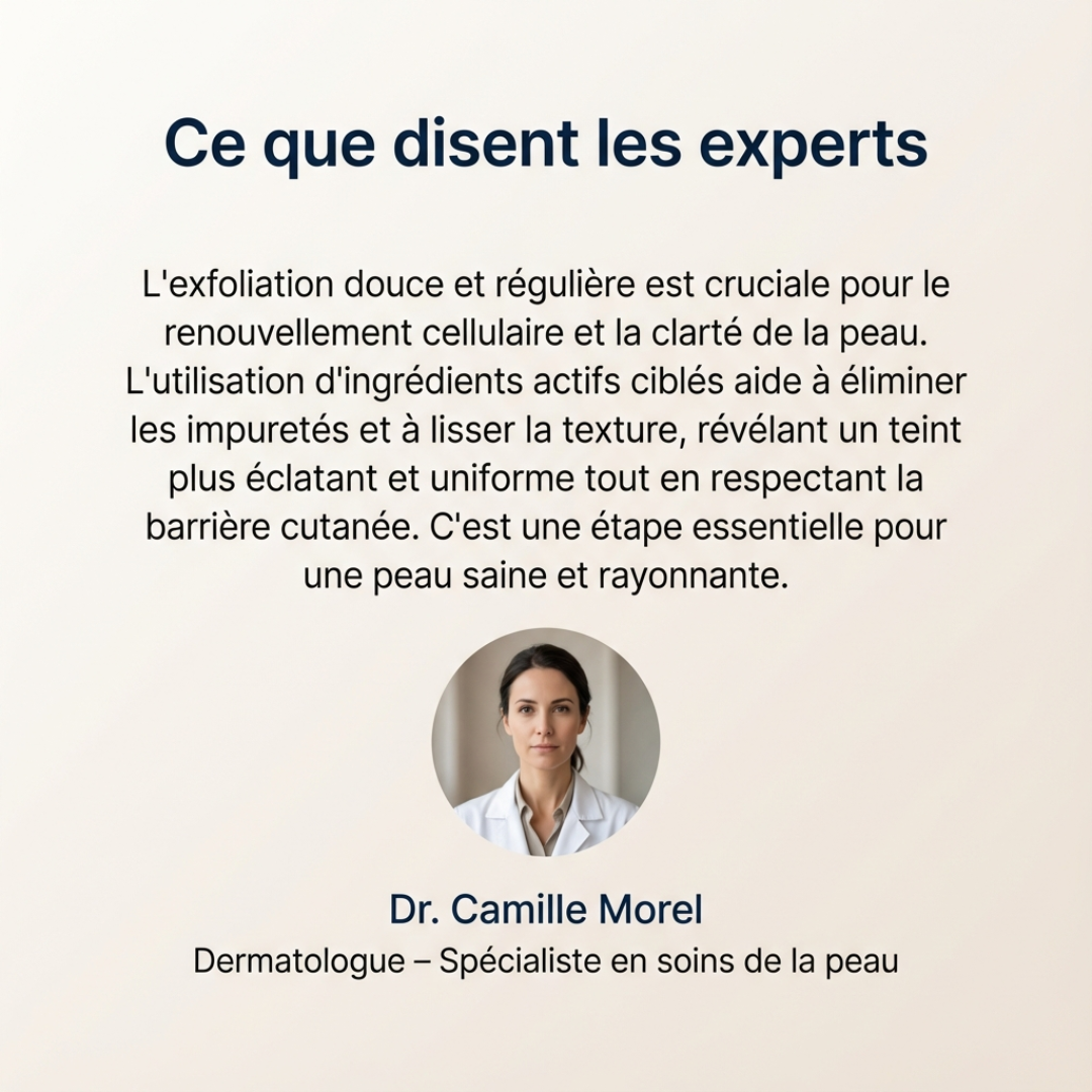 Serviette exfoliante douce