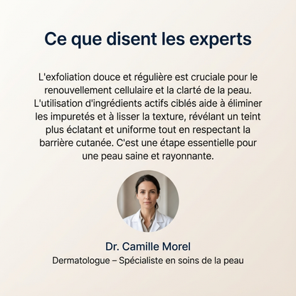Serviette exfoliante douce