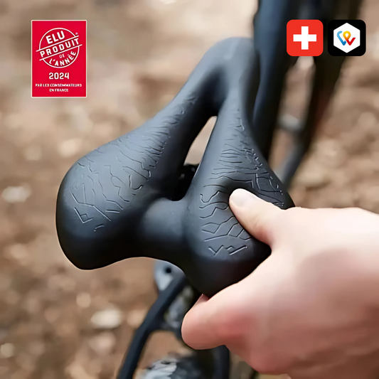 Selle Ergonomique Vélo Mousse Mémoire – Confort et Soulagement Optimal