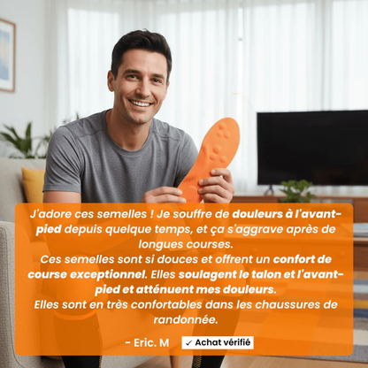 Semelles orthopédiques confort