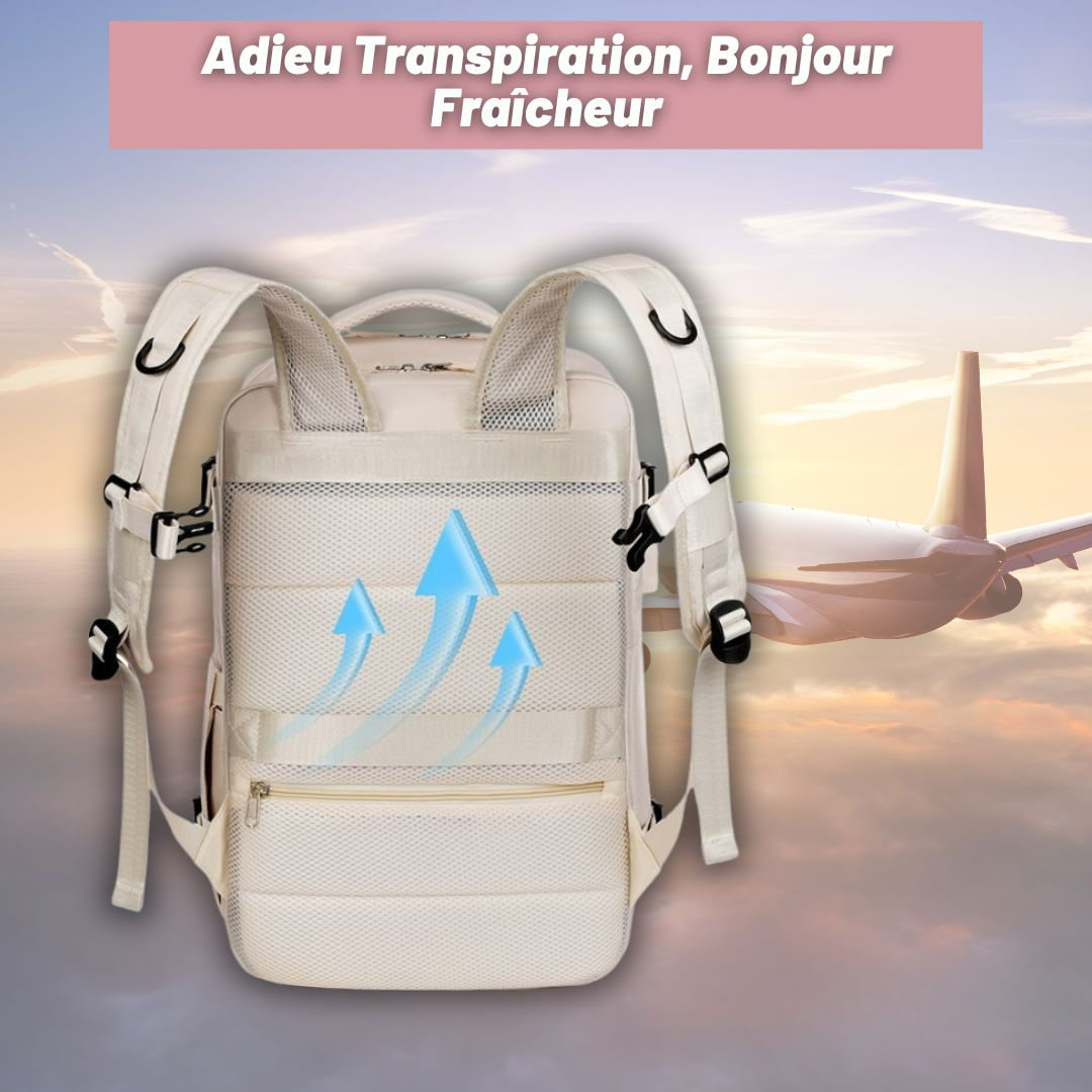 Erweiterbare Reisetasche für das Handgepäck