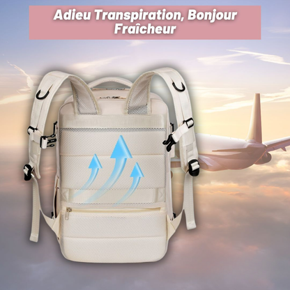 Erweiterbare Reisetasche für das Handgepäck