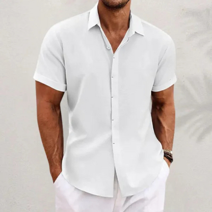 Chemise légère en lin pour homme