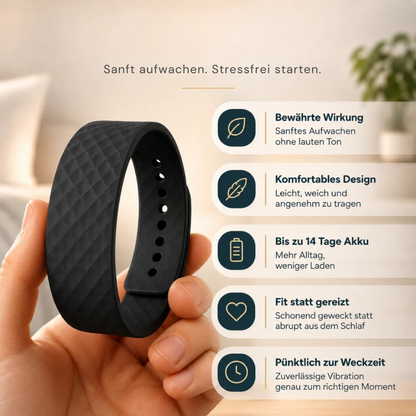 Intelligentes Armband mit Vibrationswecker