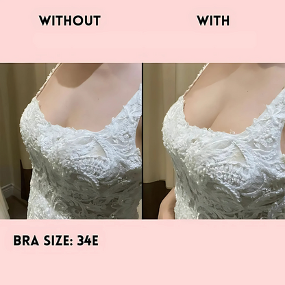 Coussinets poitrine en silicone en forme de mangue