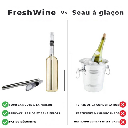 FreshWine - Vin frais pendant des heures (1 acheté = 1 offert)