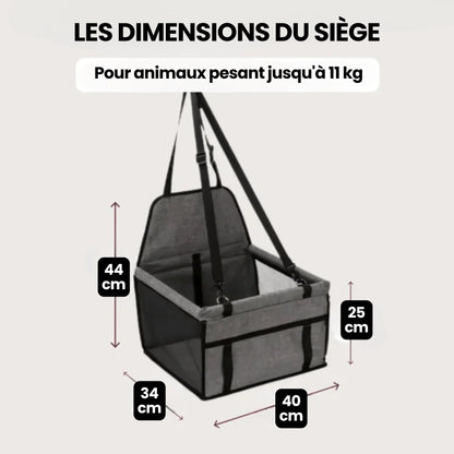 Siège de sécurité pour chat