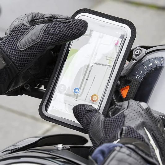 Support magnétique universel pour guidon de moto