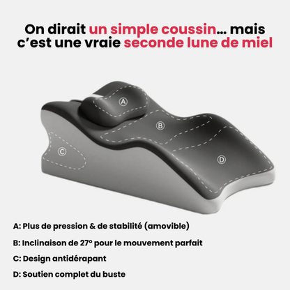 Coussin ergonomique intime