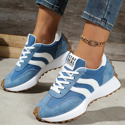 Baskets ergonomiques confort femme