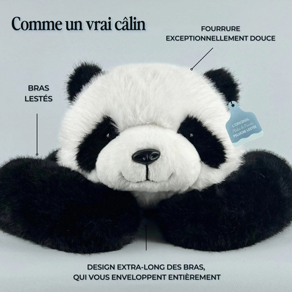 Peluche Panda Relaxante avec Bras Lestés