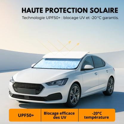 Hitzeschutz-Sonnenblende für das Armaturenbrett