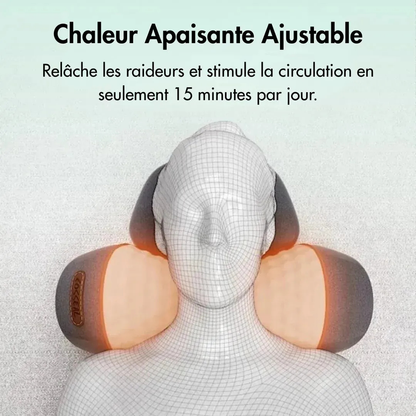 Coussin de massage cervical 3 en 1