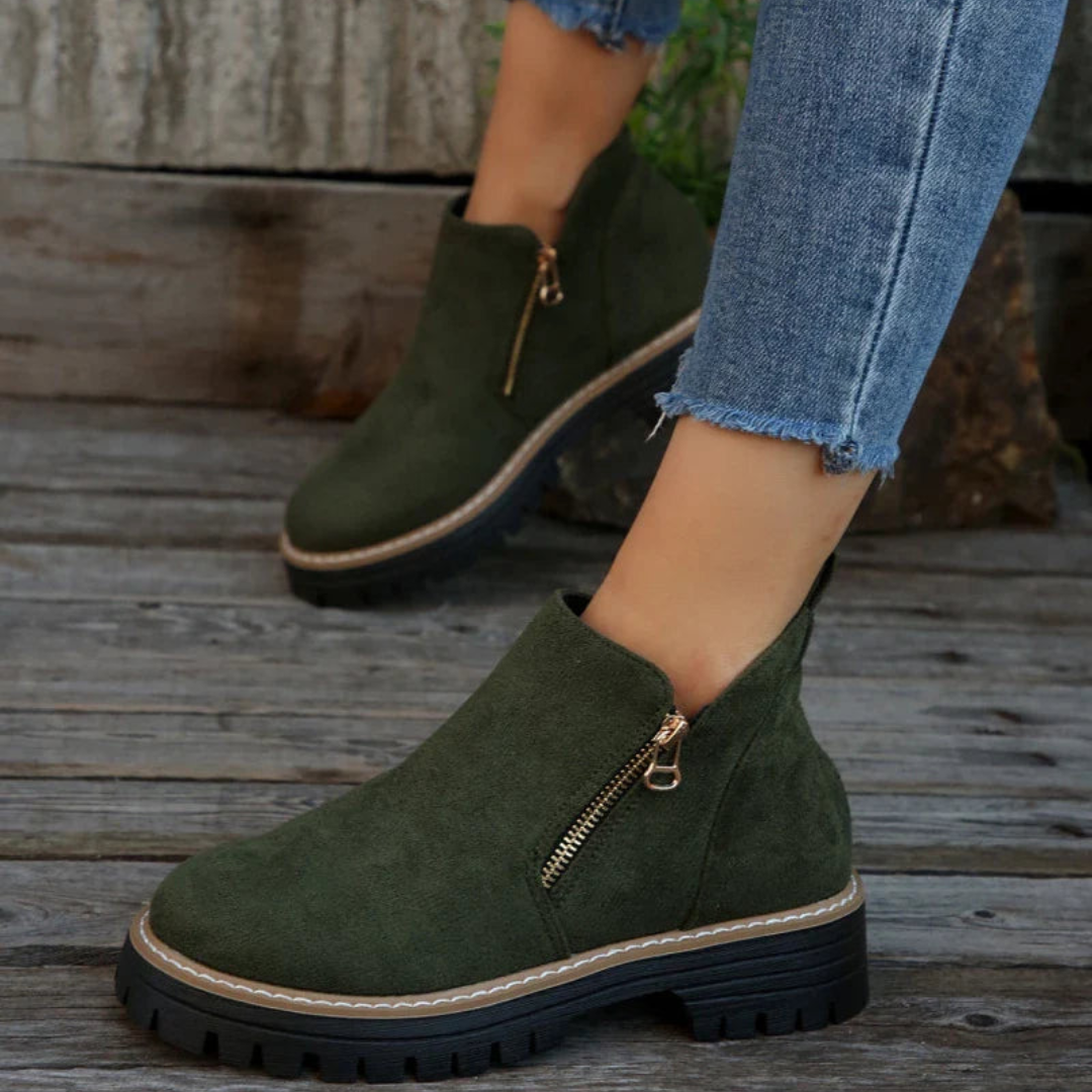 bottines femme confort orthopédique