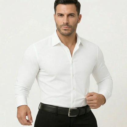 Chemise élégante sans repassage
