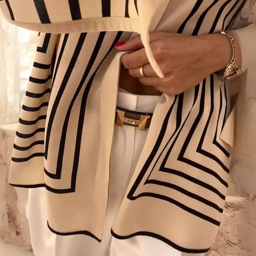 Chemise fluide à rayures