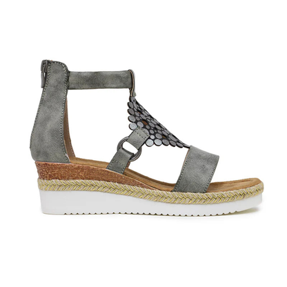 Sandalen mit Keilabsatz