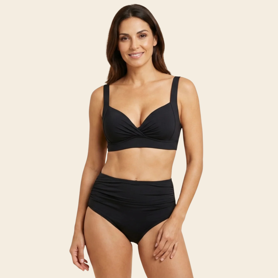 Formender Bikini mit hoher Taille für Damen
