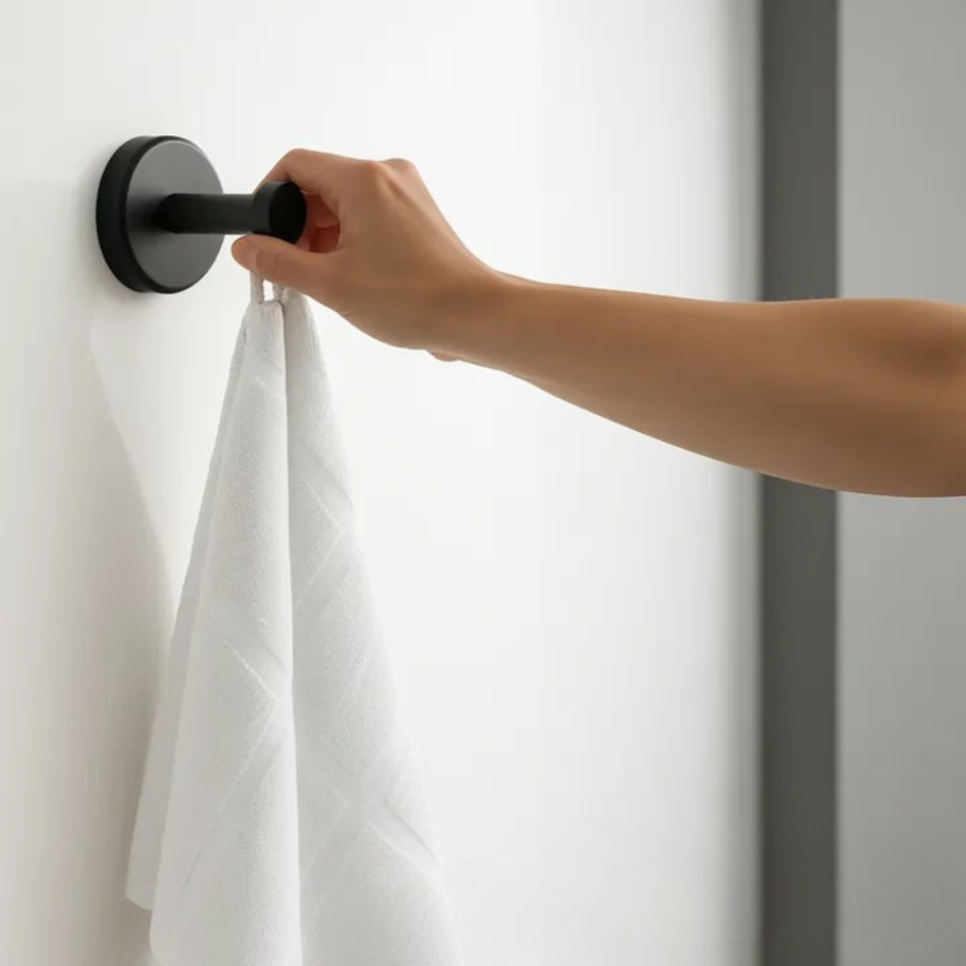 Crochet à ventouse pratique pour salle de bain et cuisine