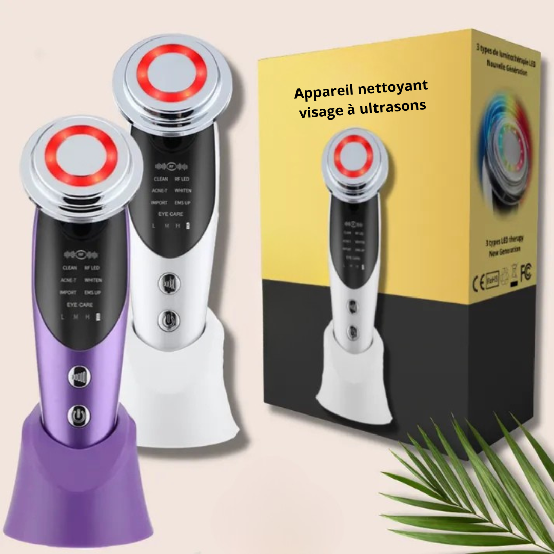 Appareil nettoyant visage à ultrasons