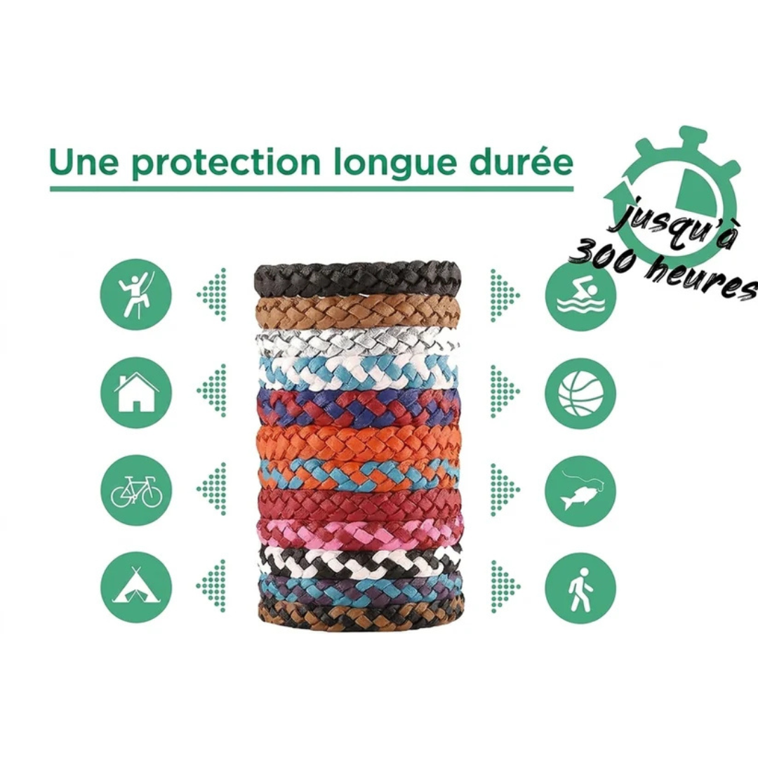 Bracelet Anti-Moustique Naturel