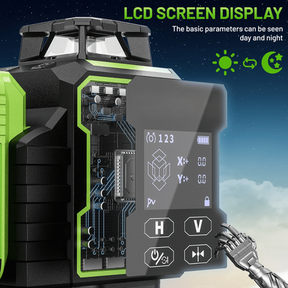 Hochpräziser 4D-Laser 360° für Bauarbeiten