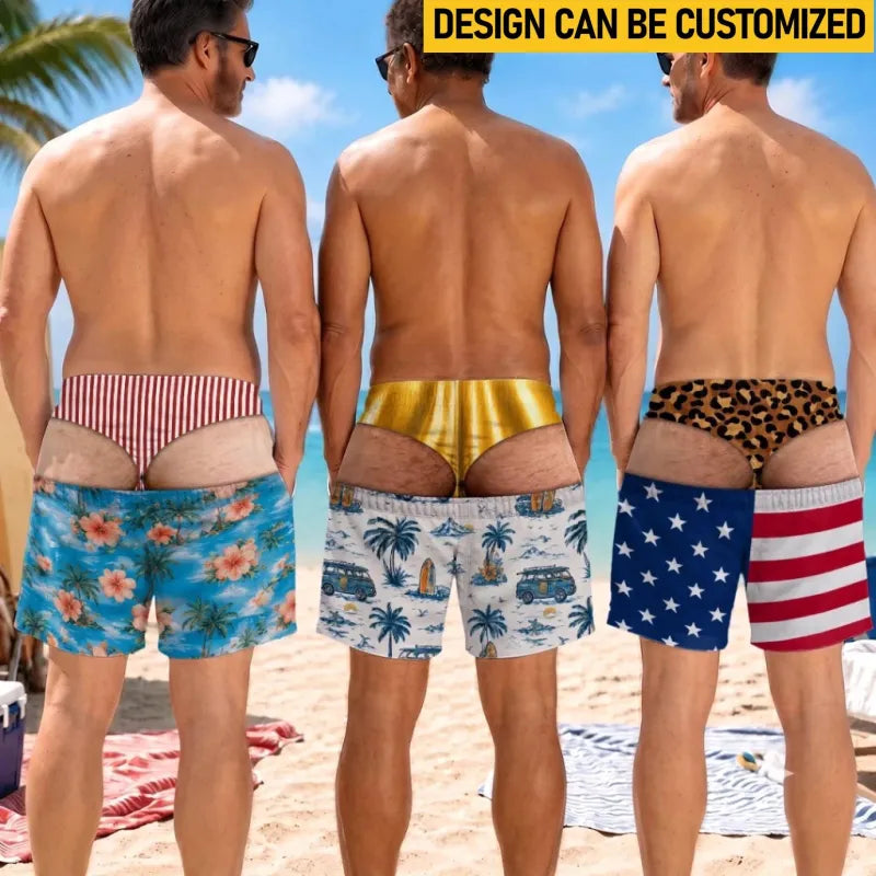 Short de Bain Personnalisé Homme