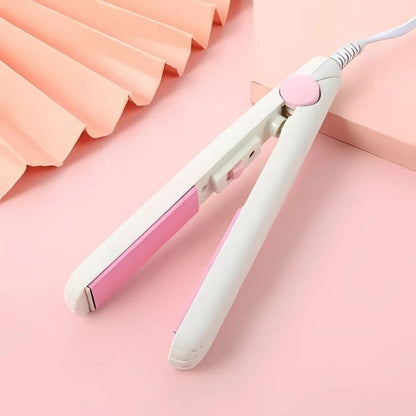 2-in-1-Mini-Glätteisen und Lockenstab