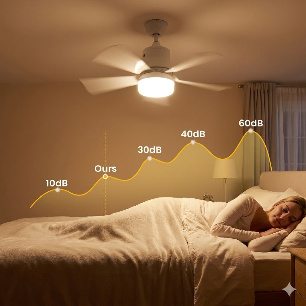 2-in-1-Ventilator mit Fernbedienung