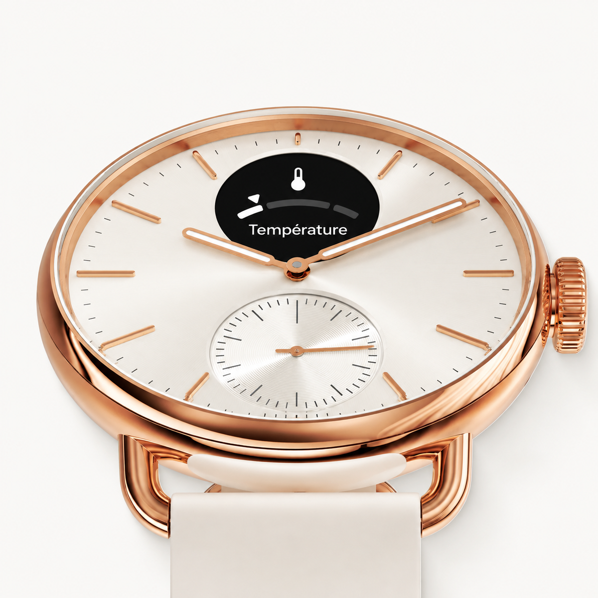Elegante Smartwatch mit Gesundheits- und Aktivitätsüberwachung