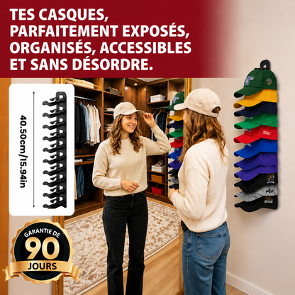 Support Mural pour Casquettes