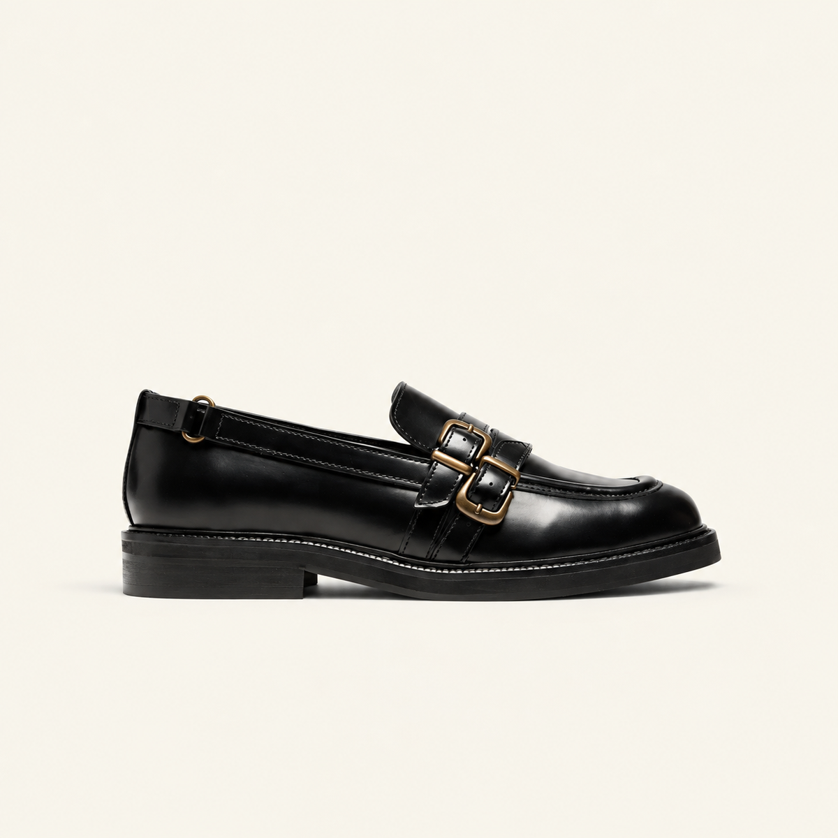 Mocassins Élégants en Cuir Noir