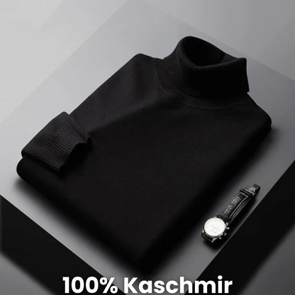 LINDERHOFF | Rollkragenpullover aus Kaschmir