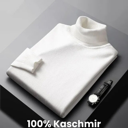 LINDERHOFF | Rollkragenpullover aus Kaschmir